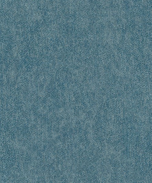 Everett Teal Distressed Textural Wallpaper