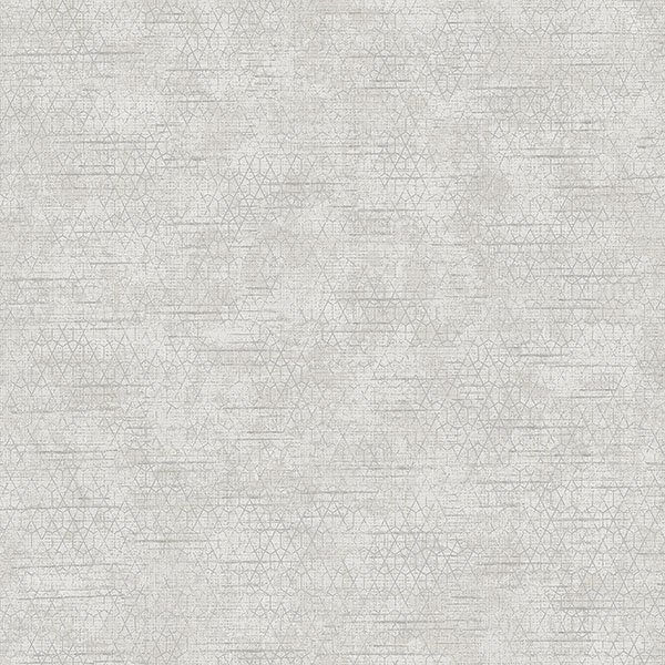 Elias Light Grey Gridline Wallpaper