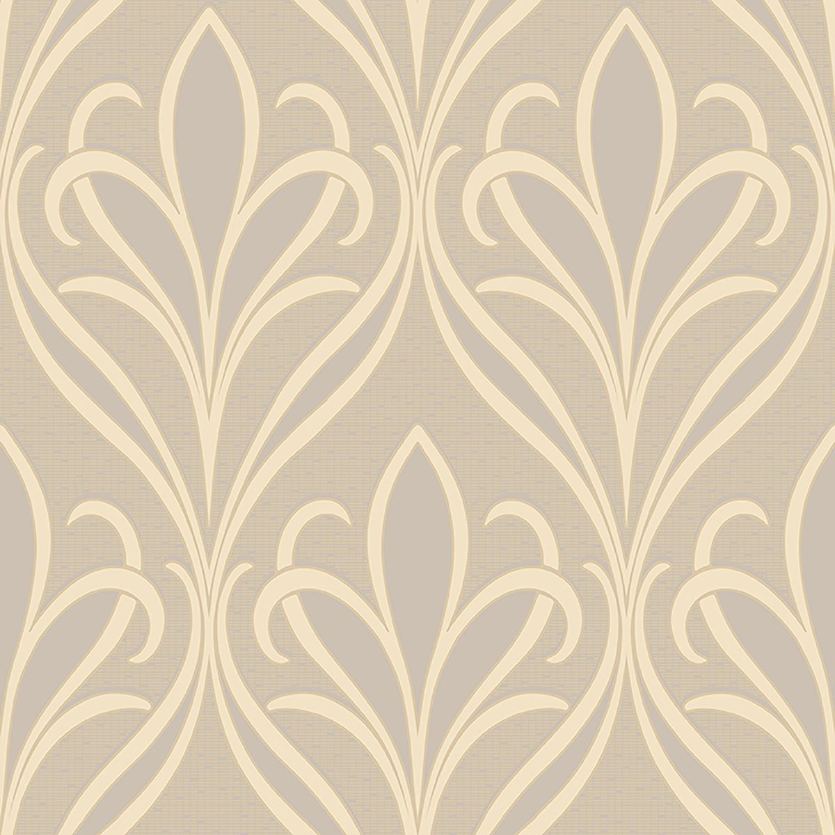 Vivian Grey Nouveau Damask Wallpaper