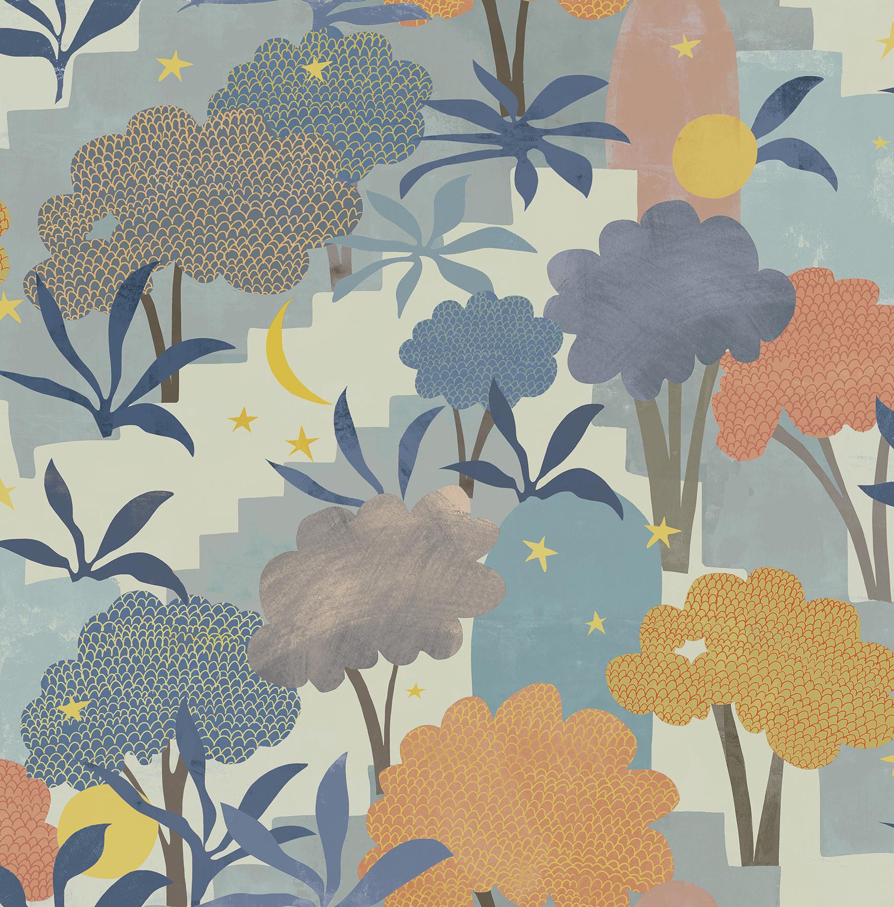 Alja Horvat Peel and Stick Wallpaper by NuWallpaper and Brewster