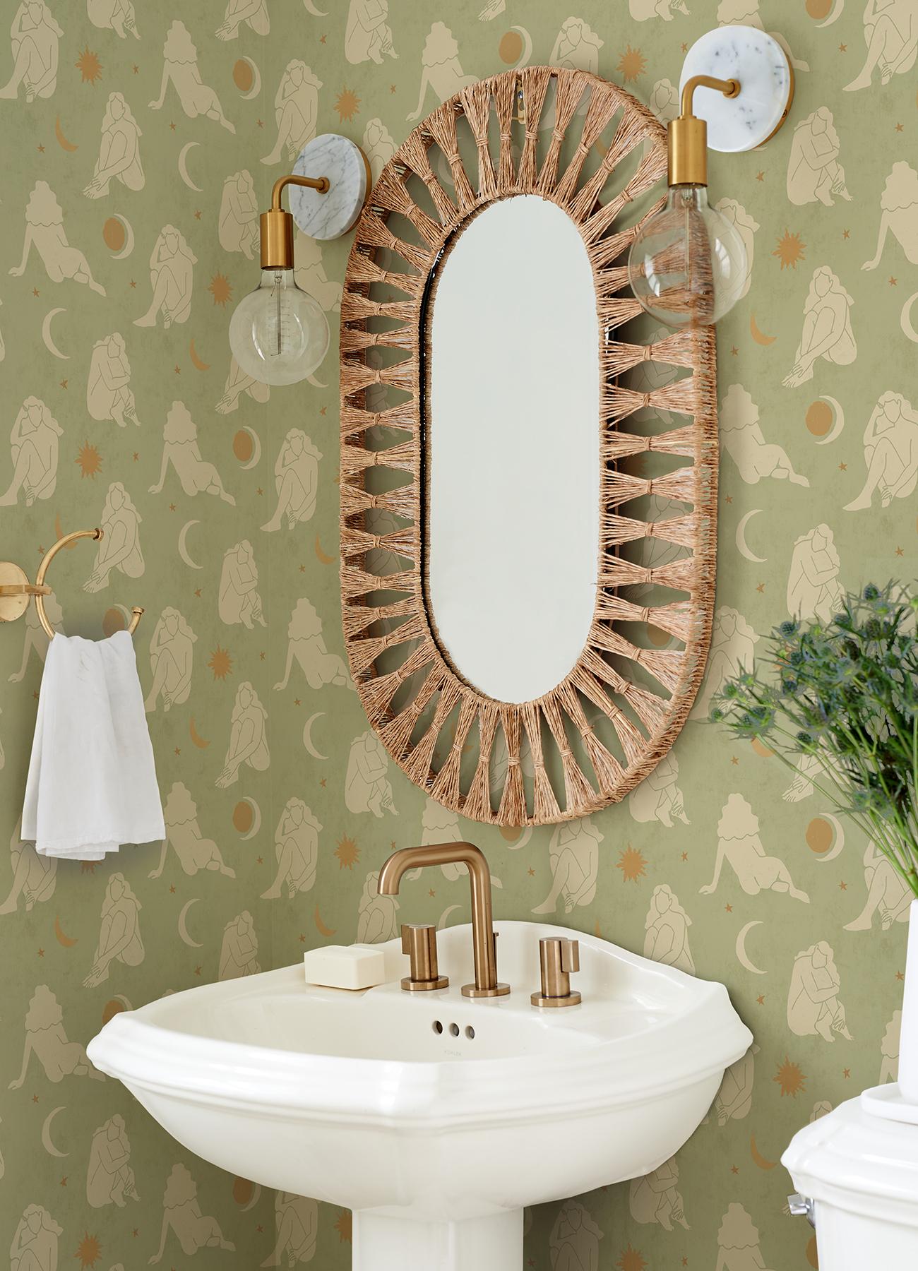 Alja Horvat Peel and Stick Wallpaper by NuWallpaper and Brewster