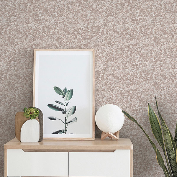 Lois Rose Gold Texture Wallpaper