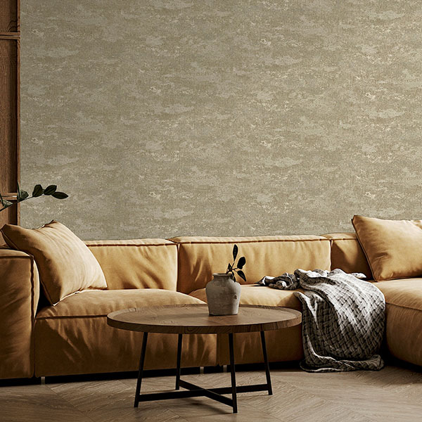 Mercer Neutral Patina Wallpaper