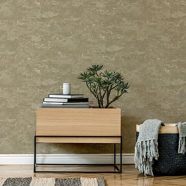 Mercer Neutral Patina Wallpaper