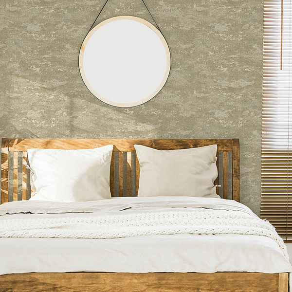 Mercer Neutral Patina Wallpaper
