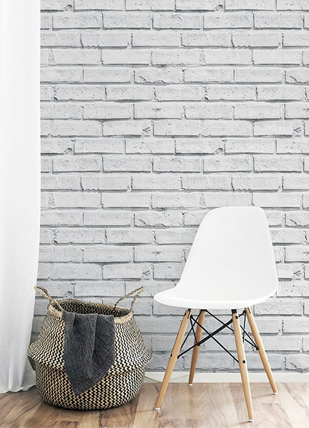 Abner Dove Brick Wallpaper