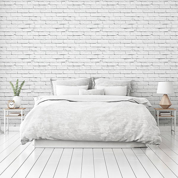 Abner Dove Brick Wallpaper