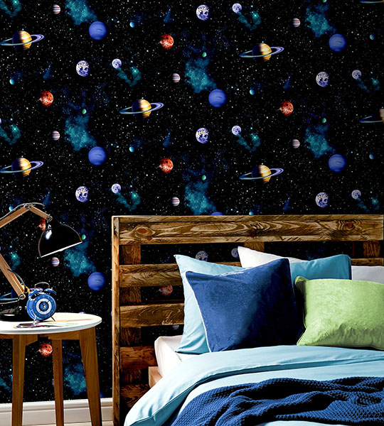 Albert Black Cosmos Wallpaper