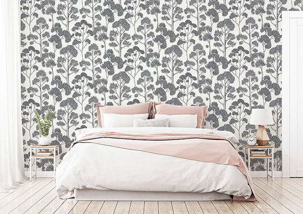 Blanche Silver Trees Wallpaper