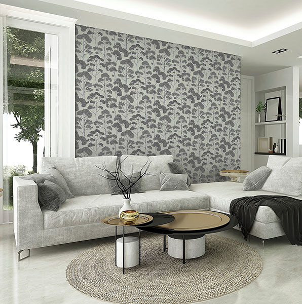 Blanche Silver Trees Wallpaper