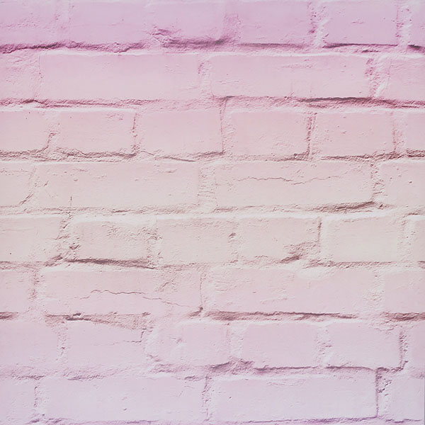 Winifred Pink Ombre Brick Wallpaper
