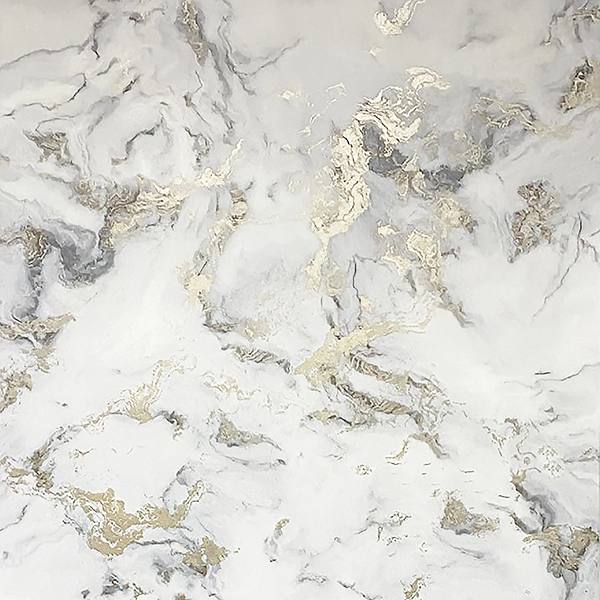 Merrick Grey Marble Wallpaper