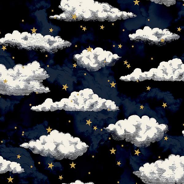 Zeno Navy Starry Skies Wallpaper