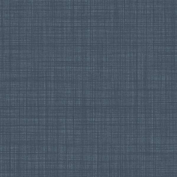 Rafe Navy Woven Texture Wallpaper