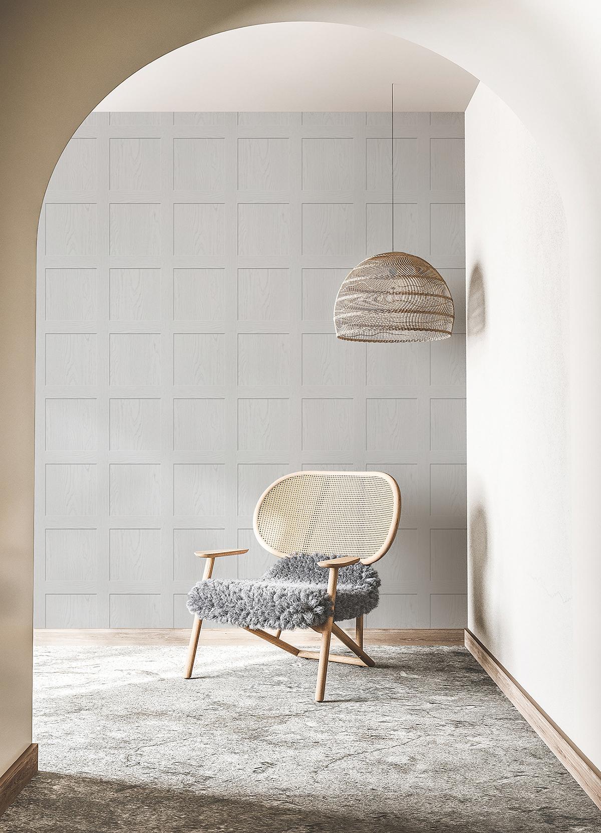 Ashley Stark Home Peel and Stick Wallpaper by NuWallpaper and Brewster