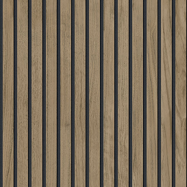 Panacea Brown Wood Wallpaper