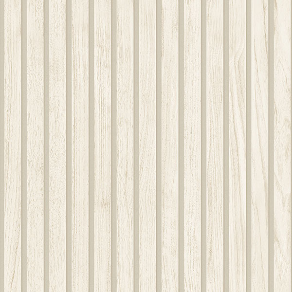 Panacea Cream Wood Wallpaper