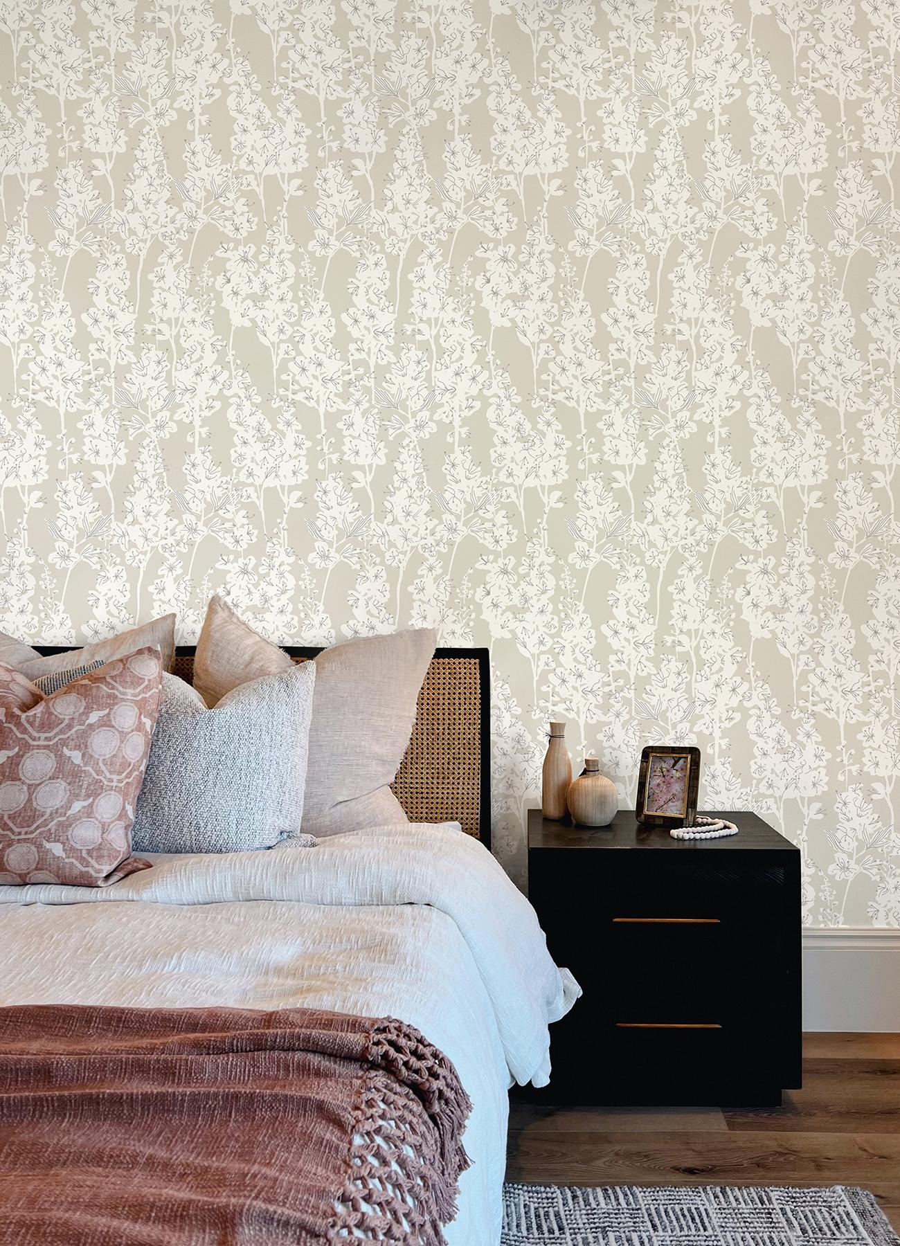 By Dylan M Peel and Stick Wallpaper by NuWallpaper and Brewster