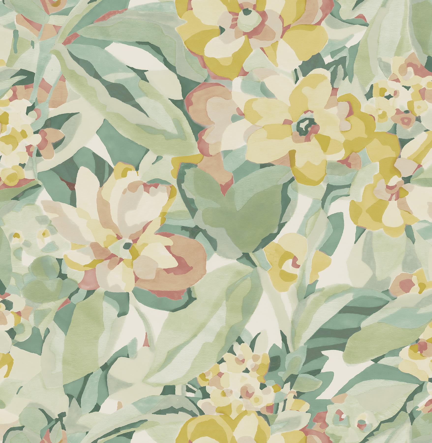 Caroline et Bettina Peel and Stick Wallpaper by NuWallpaper and Brewster