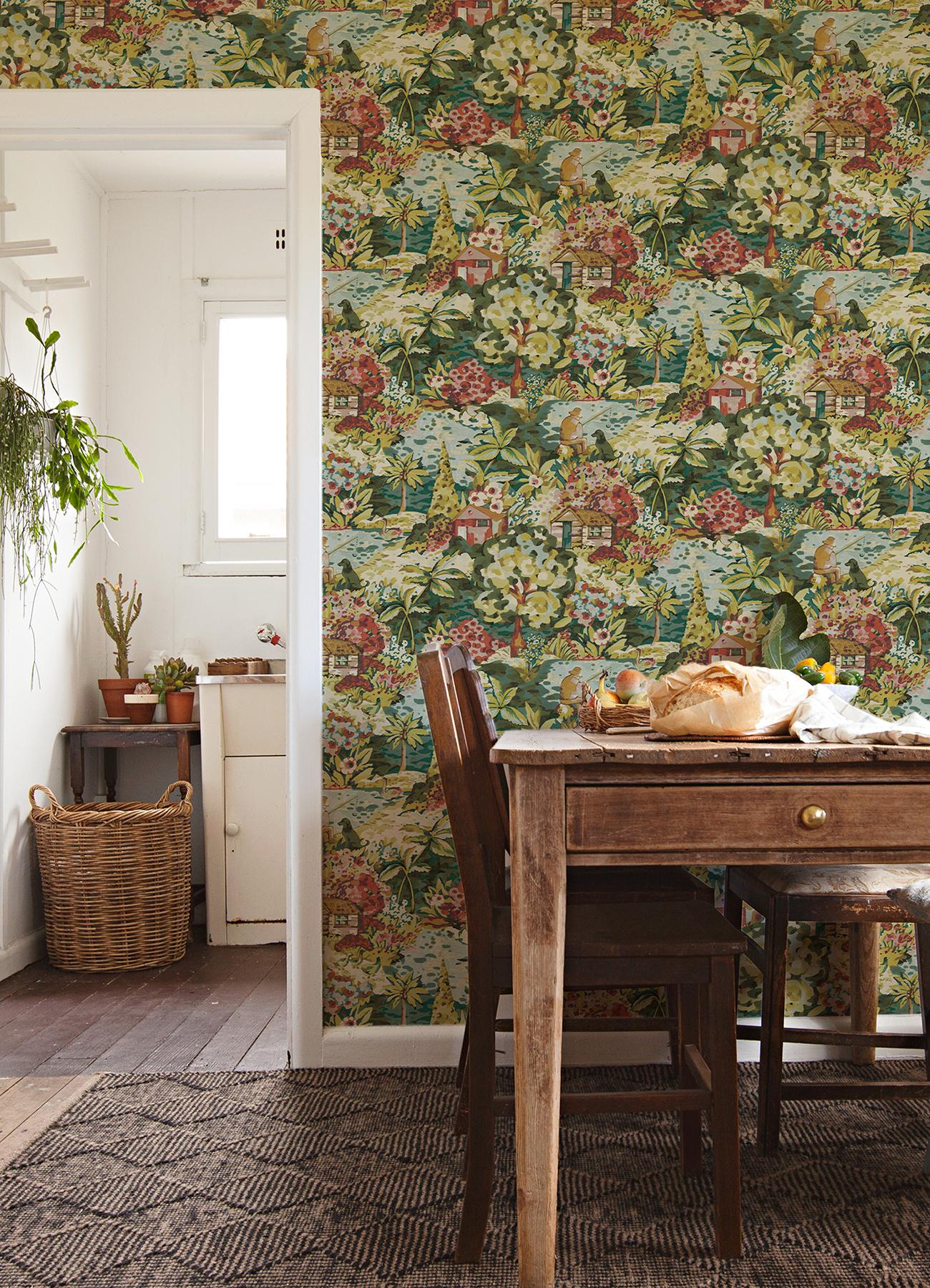 Caroline et Bettina Peel and Stick Wallpaper by NuWallpaper and Brewster