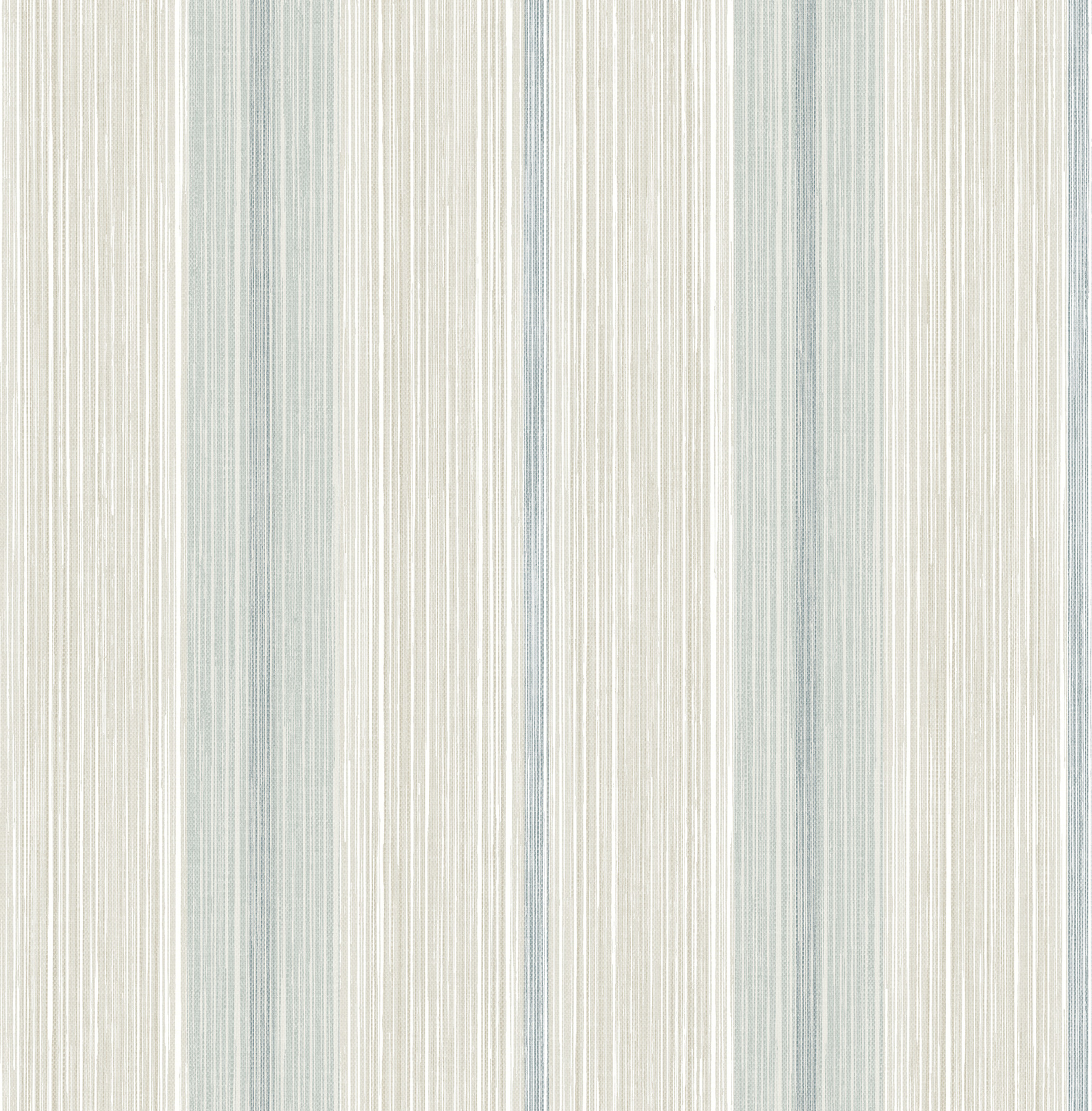 Ames Light Blue Linen Stripe Wallpaper