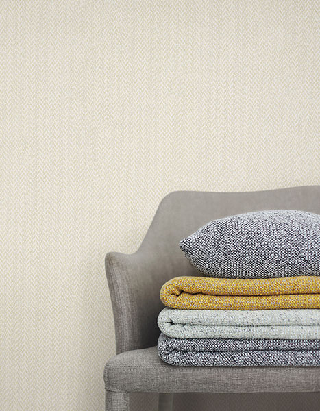 Weave It To Me Taupe Geometric Wallpaper