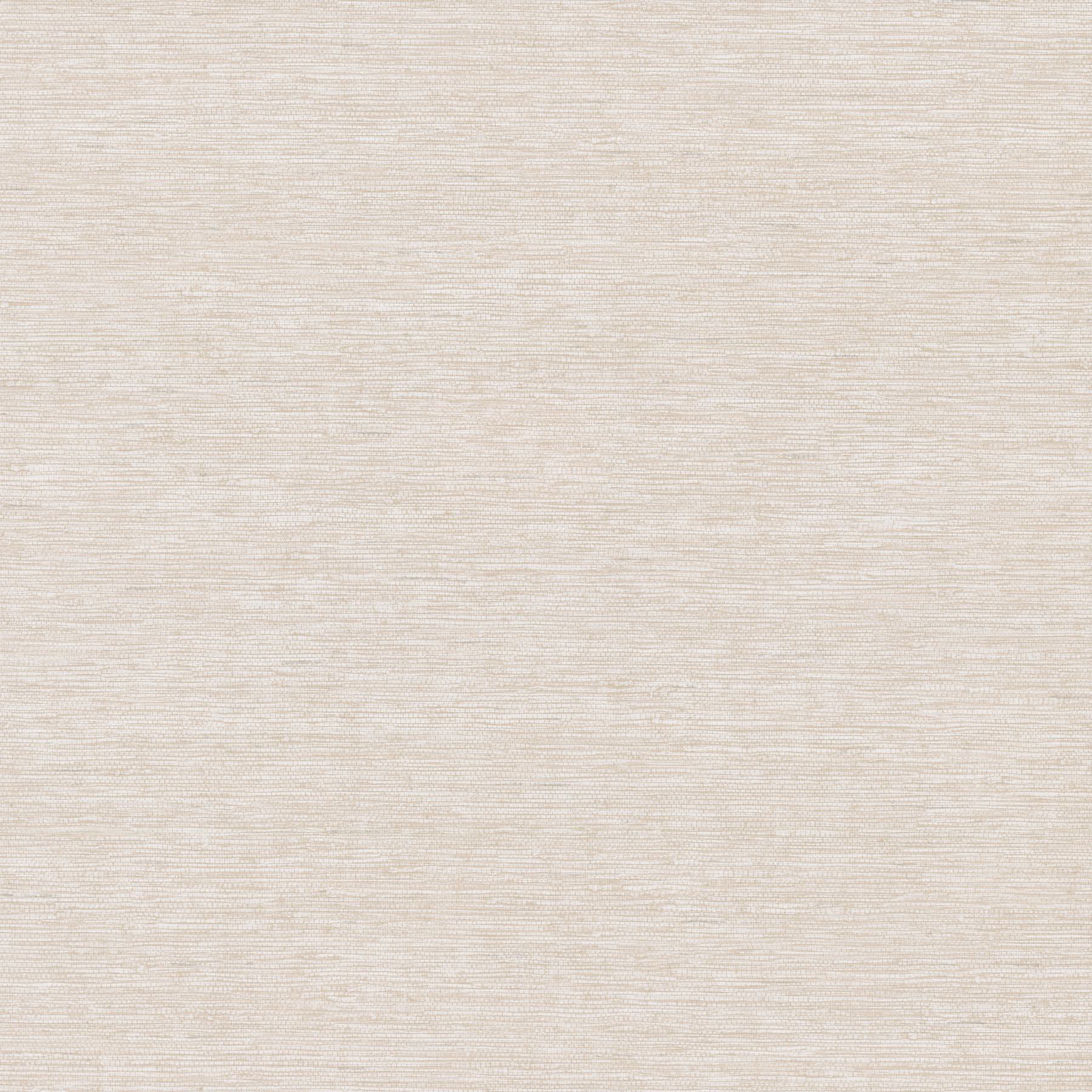 Mae Cream Faux Grasscloth Wallpaper