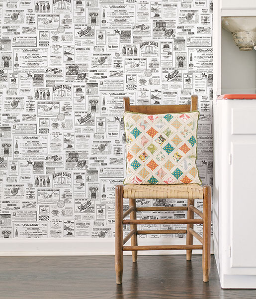 Adamstown Ivory Newspaper Classifieds Wallpaper