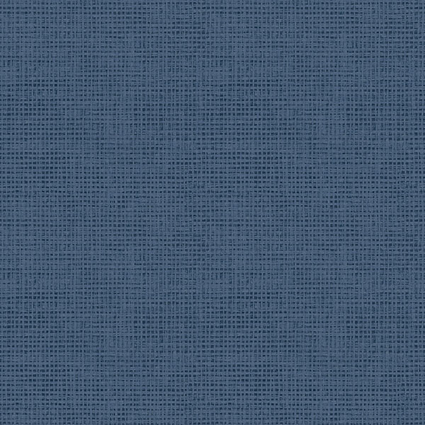 Nimmie Navy Basketweave Wallpaper