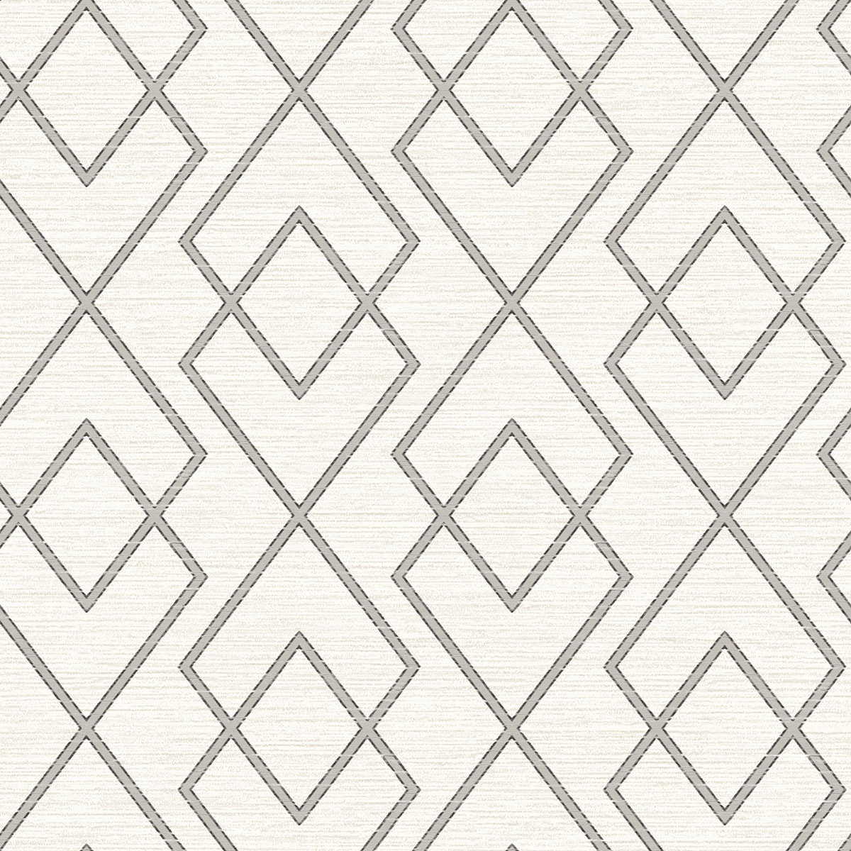 Blaze Grey Trellis Wallpaper