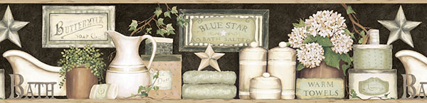 Martha Black Country Bath Border