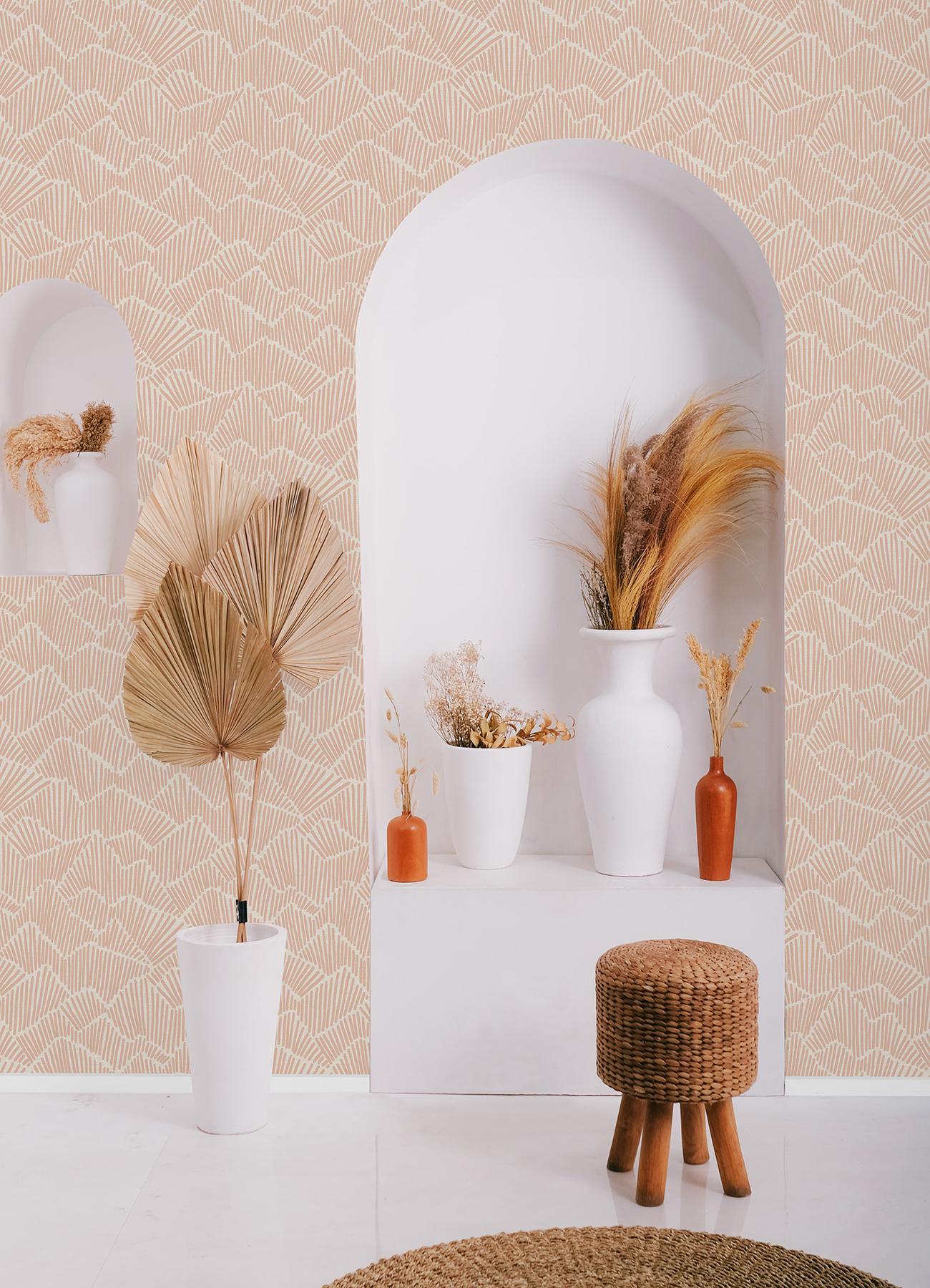 Indigo Road by Egypt Sherrod Peel and Stick Wallpaper by NuWallpaper and Brewster