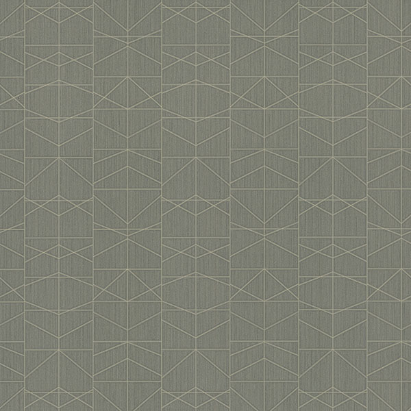 Braxton Olive Geometric Wallpaper