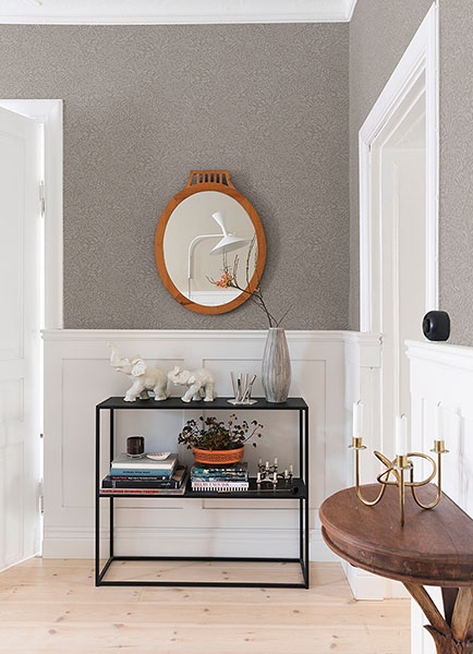 Kristina Grey Botanical Wallpaper