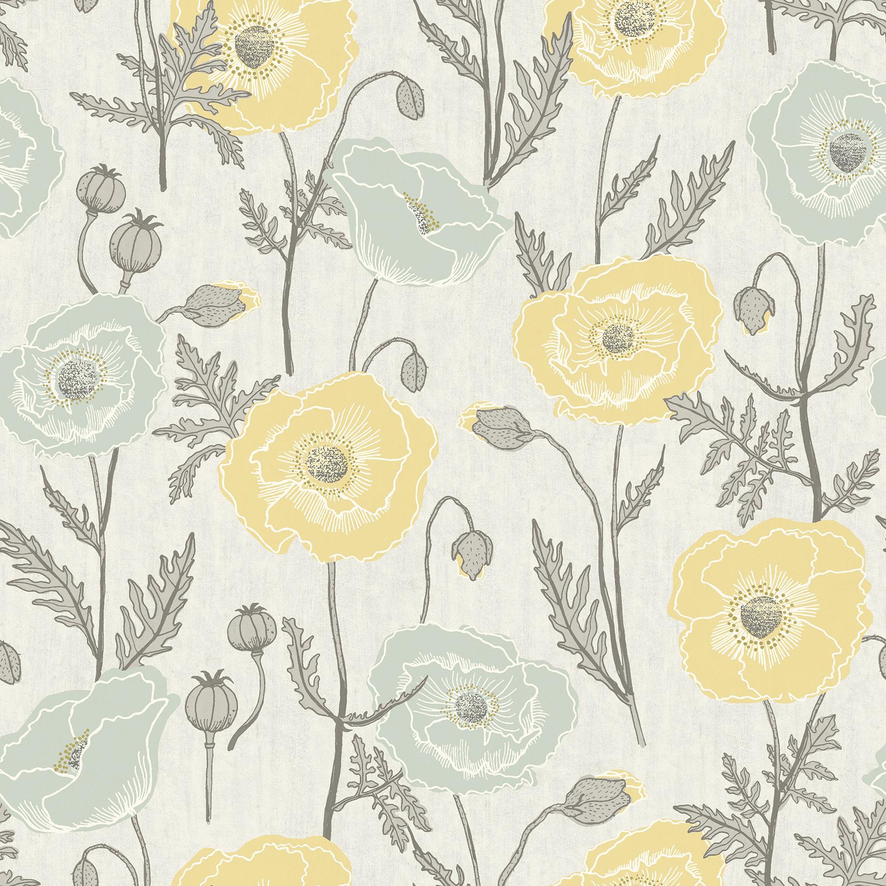 Jen Hewett Peel and Stick Wallpaper by NuWallpaper and Brewster