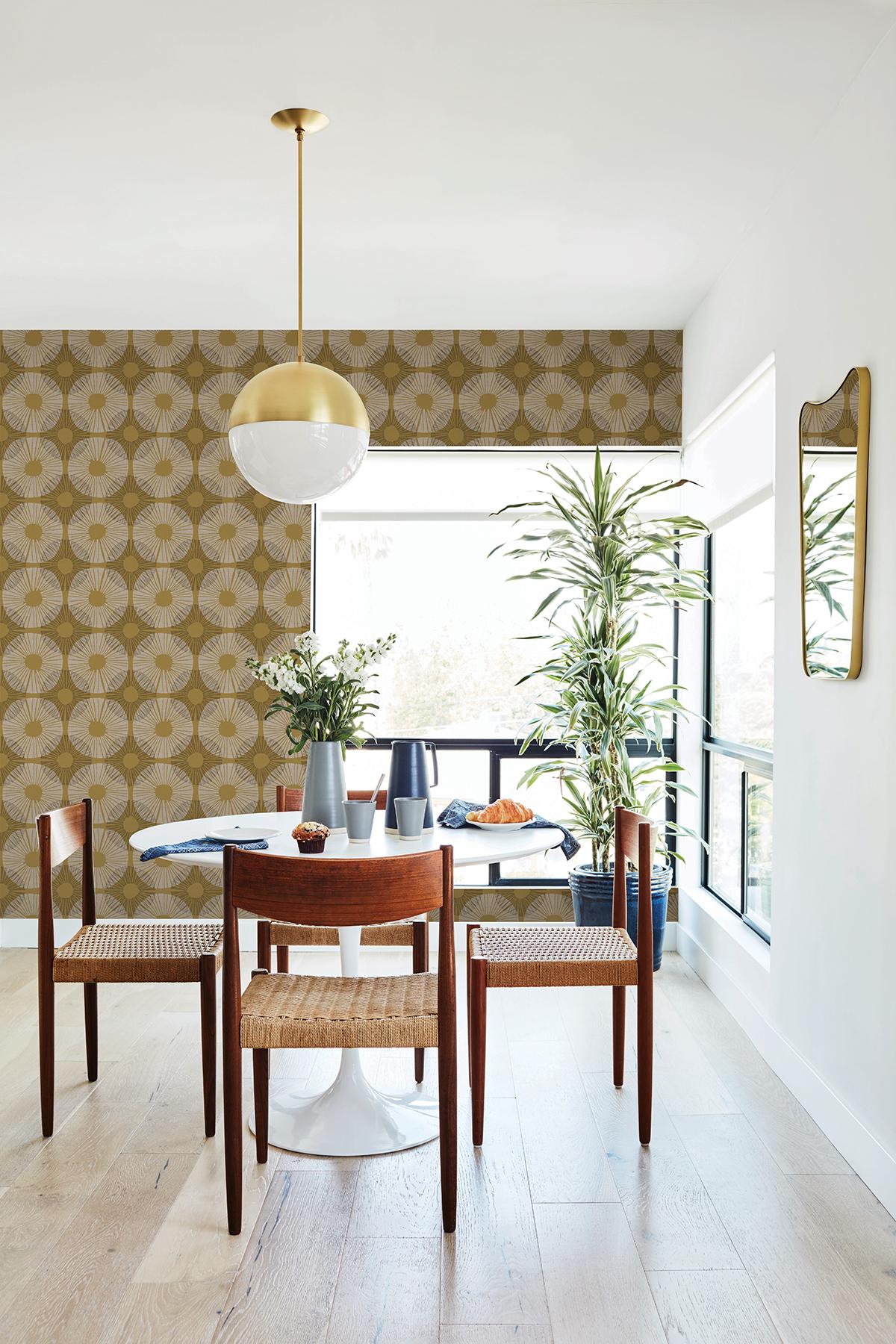 Jen Hewett Peel and Stick Wallpaper by NuWallpaper and Brewster