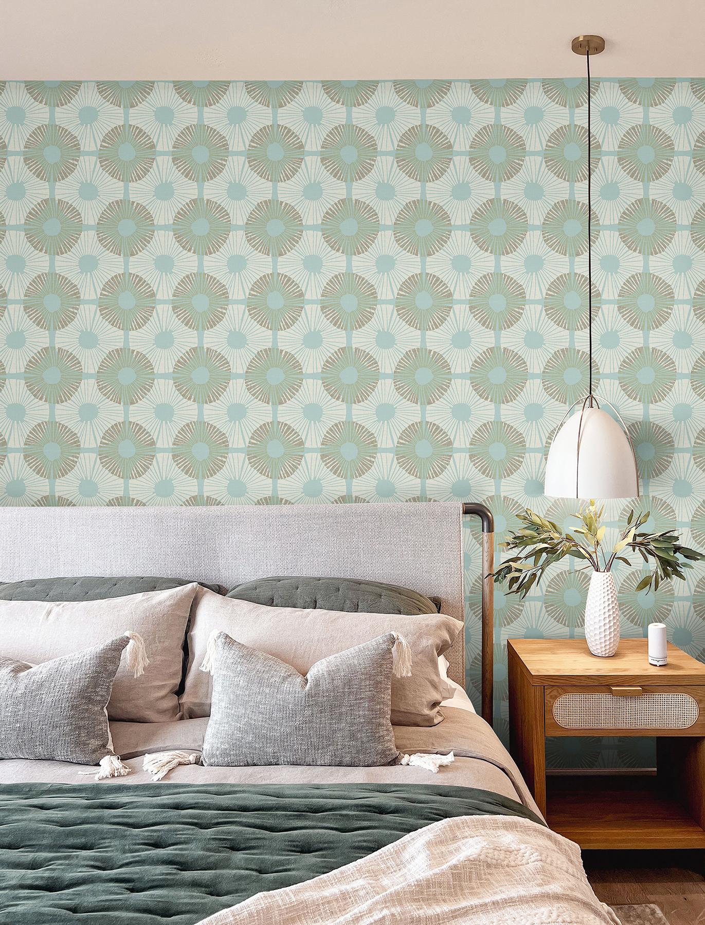 Jen Hewett Peel and Stick Wallpaper by NuWallpaper and Brewster