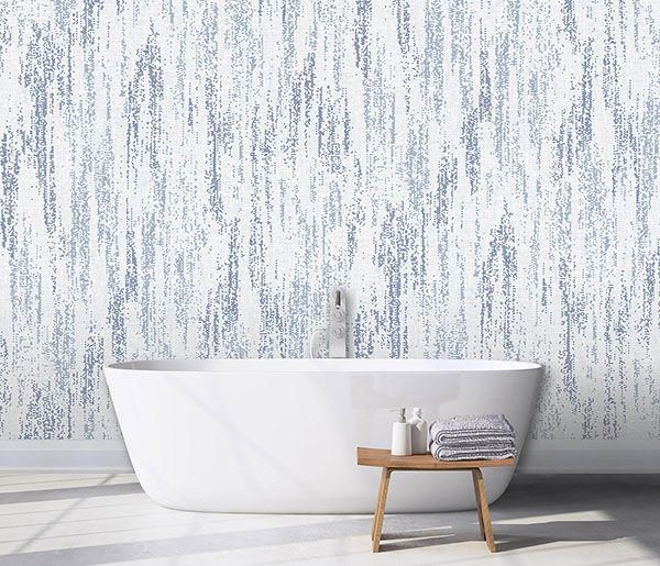 Rainfall Ocean Blue Wall Mural