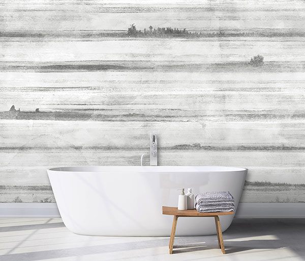Jet Set Dove Grey Wall Mural