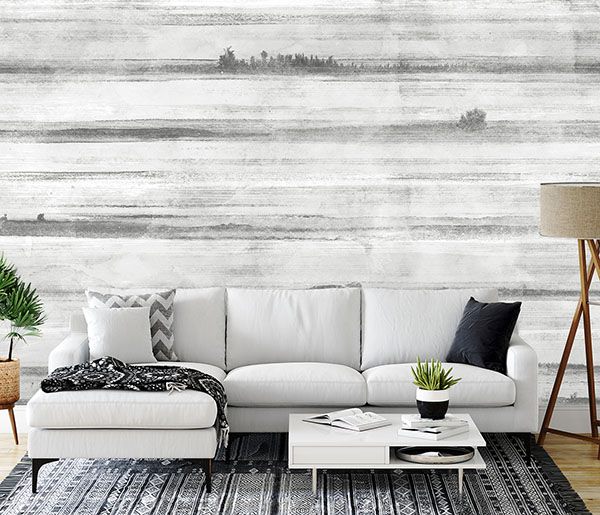 Jet Set Dove Grey Wall Mural