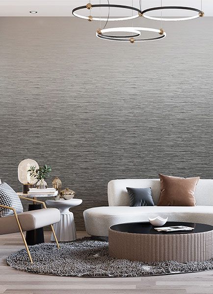 Mist Light Grey Ombre Wall Mural