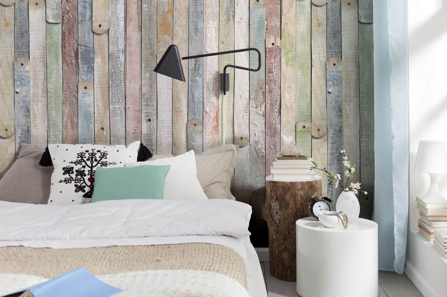 Vintage Wood Wall Mural
