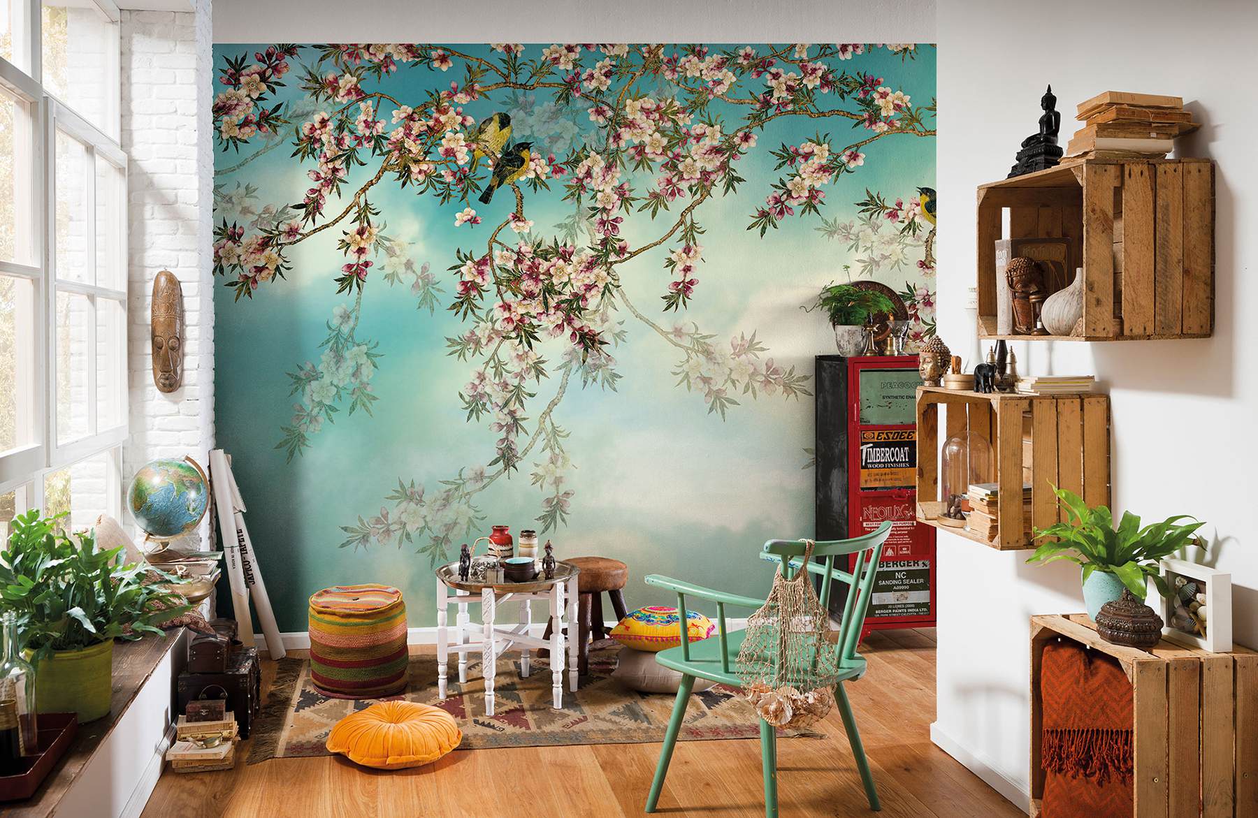 Sakura Wall Mural
