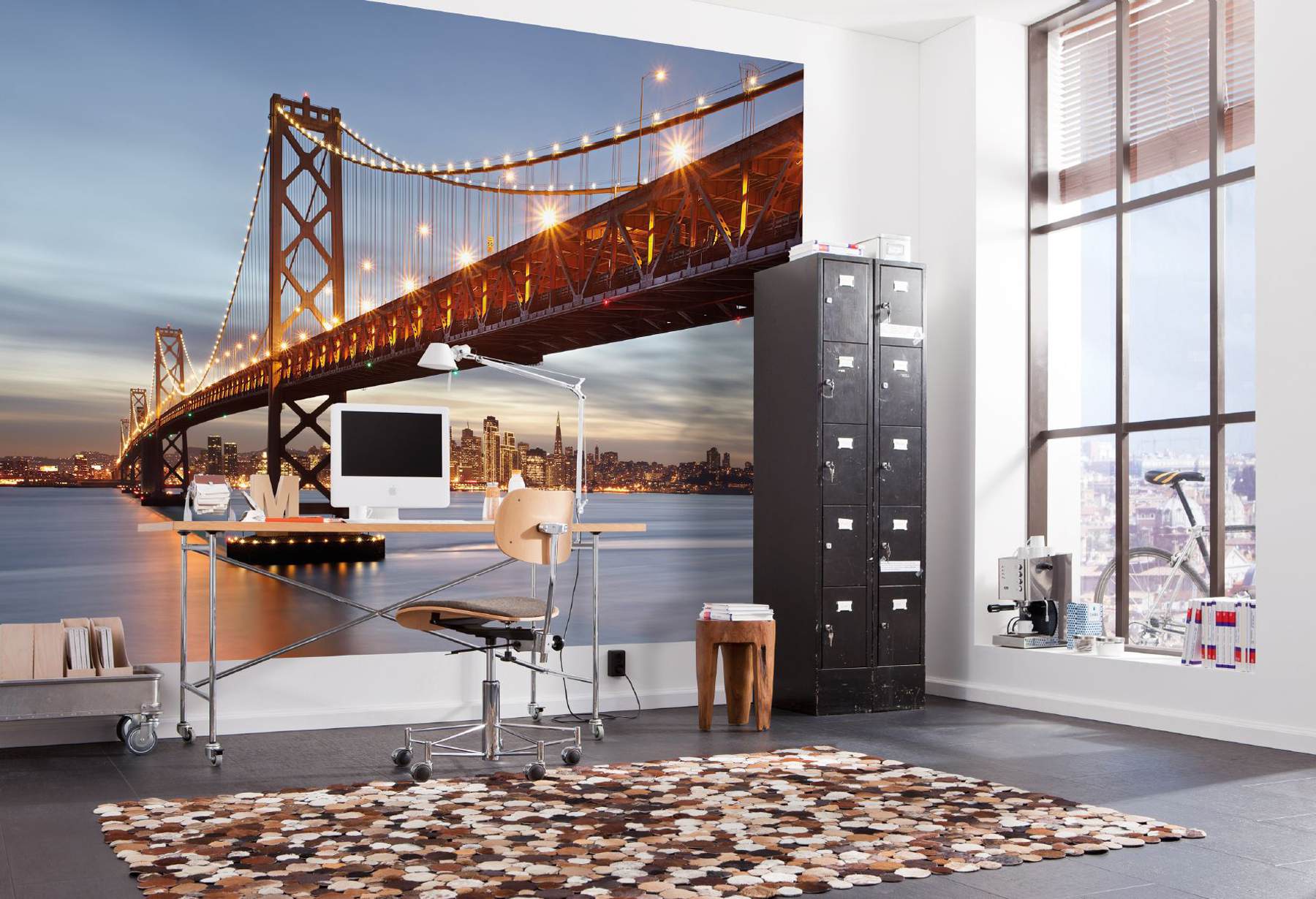 Bay Bridge Wall Mural