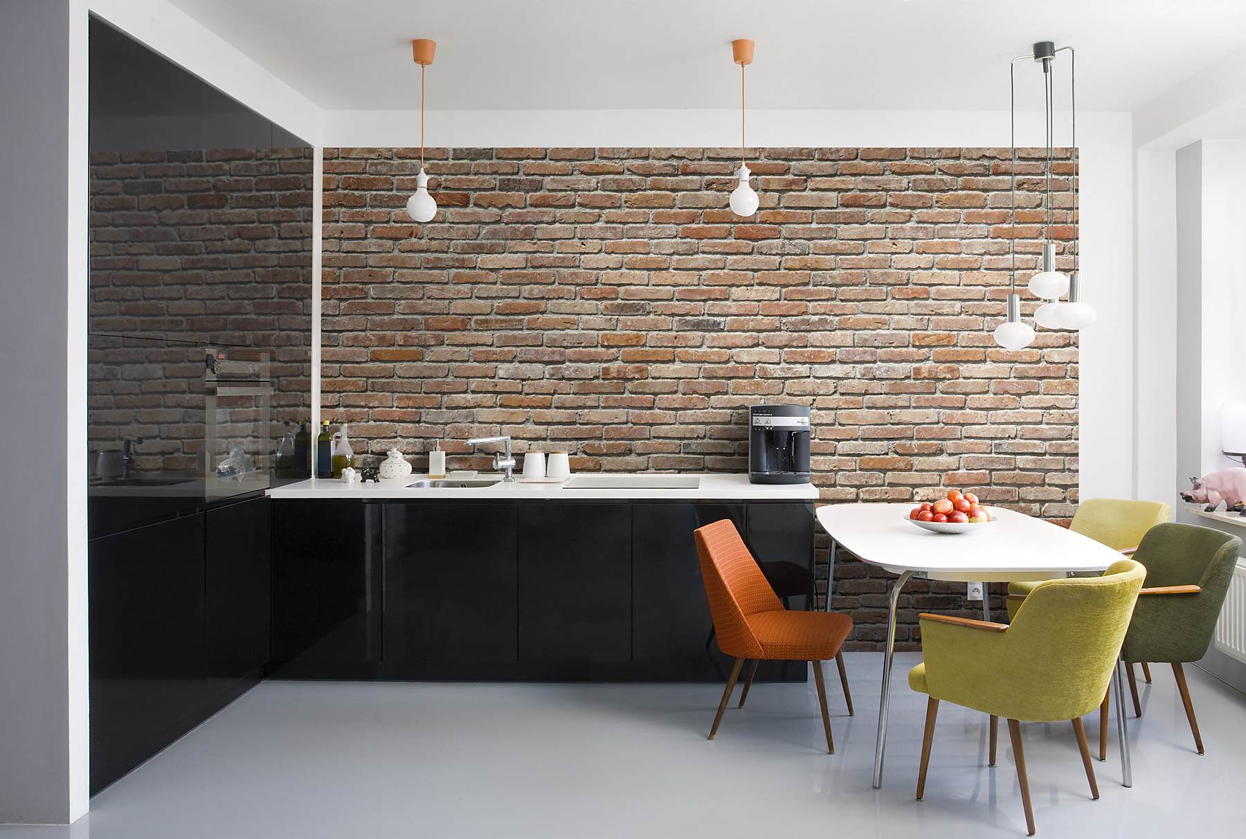 Brick Wall Mural