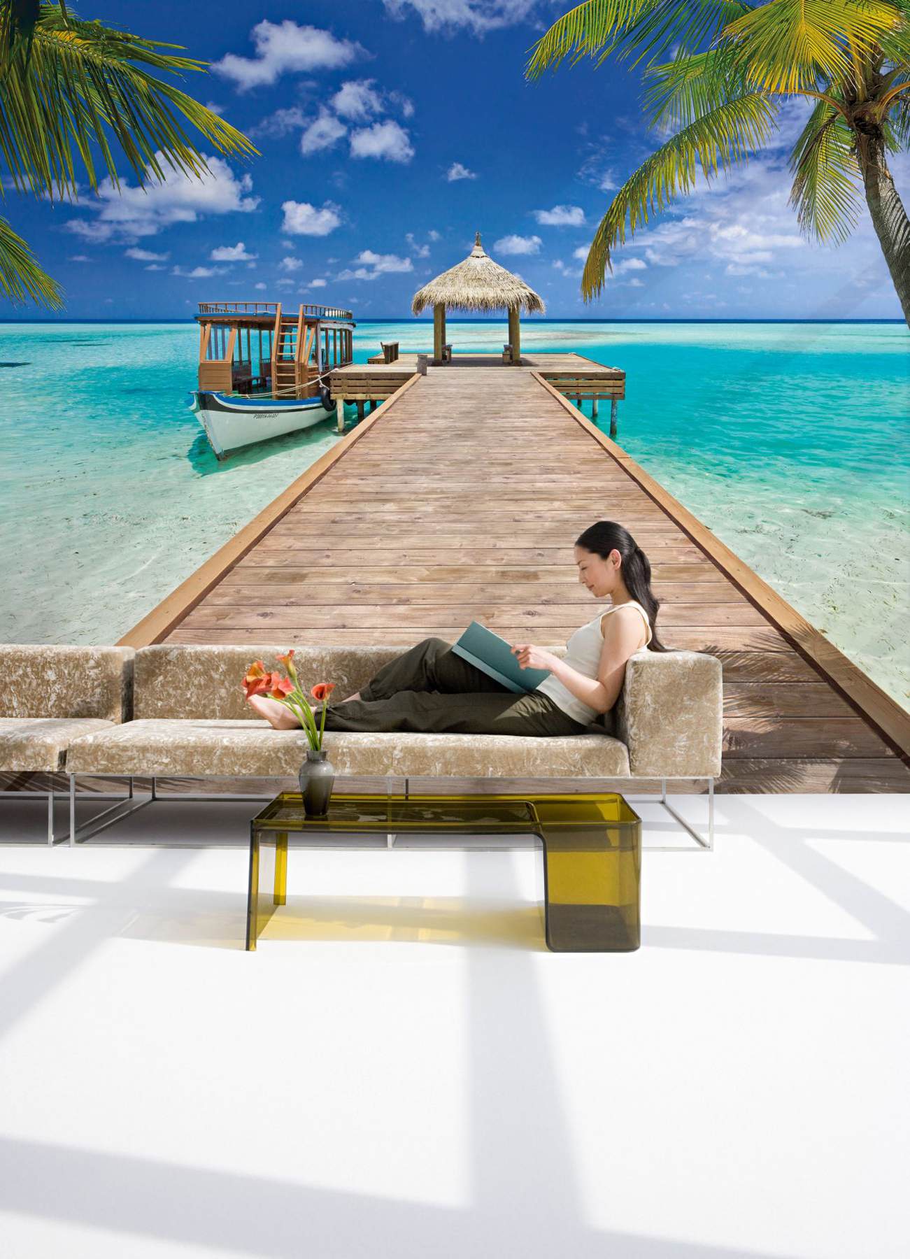Beach Resort Wall Mural