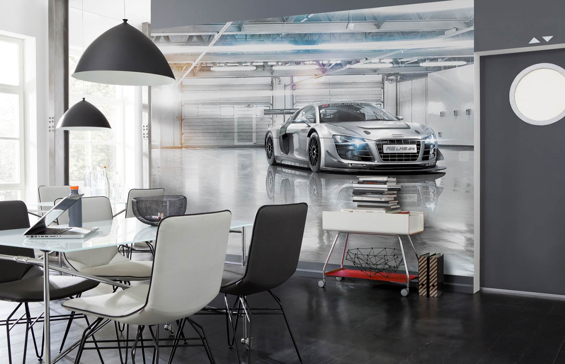 Audi R8 Le Mans Wall Mural