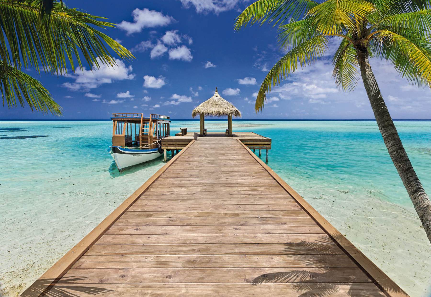Beach Resort Wall Mural