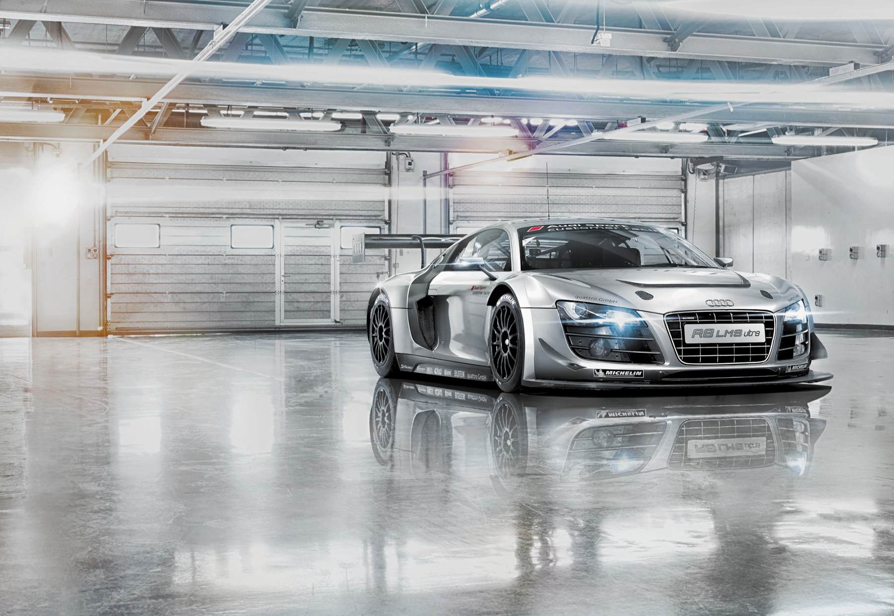 Audi R8 Le Mans Wall Mural