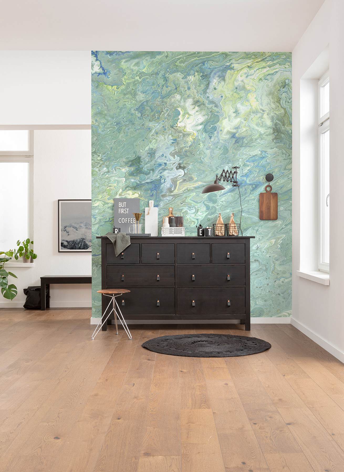 Flow Reflection Wall Mural